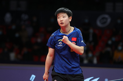 2022女子乒乓球孫穎莎
