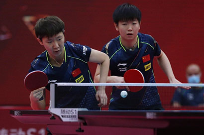 2022女子乒乓球王曼昱/孫穎莎