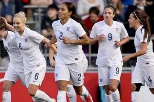 女足世界盃預賽英格蘭大勝拉脫維亞