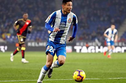 武磊西班牙人足球俱樂部