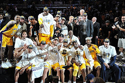 NBA洛杉磯湖人隊冠軍