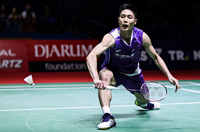 2022全英羽毛球周天成