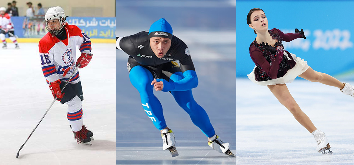 花式滑冰、競速滑冰、冰球鞋之間區別