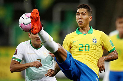 巴西4-0玻利維亞 