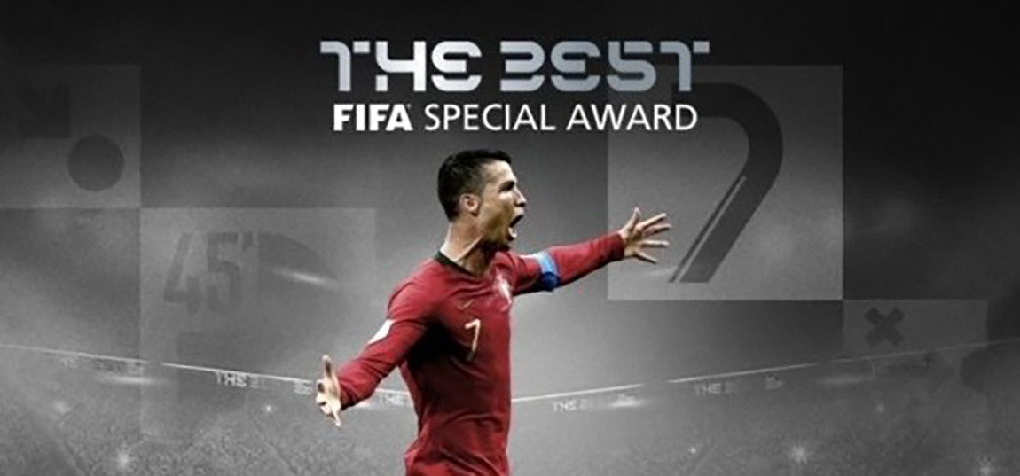 C羅獲得FIFA國際足聯男足特別獎項