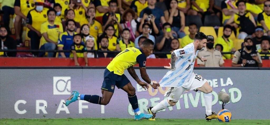 2022世預賽厄瓜多爾扳平比分阿根廷