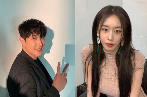 樸智妍黄載均合照