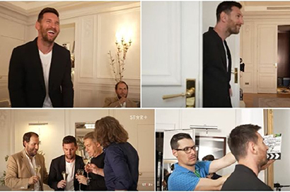 梅西首次參與電視劇拍攝