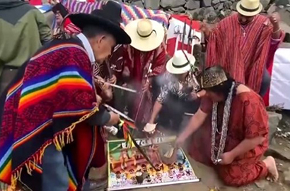 秘魯13名巫師為國家隊施法