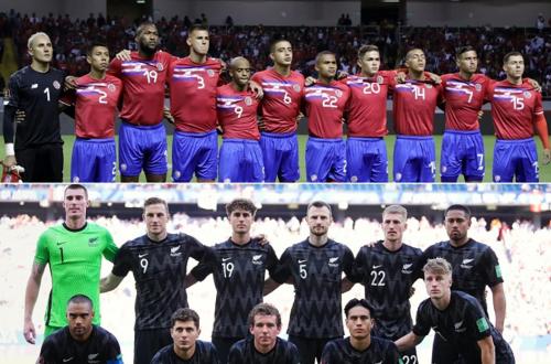 哥斯達黎加對紐西蘭