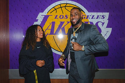 大阪直美與詹姆斯