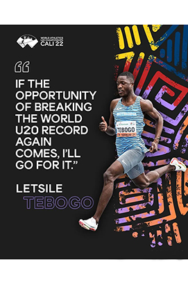 小將特博格跑出新的世界百米紀錄