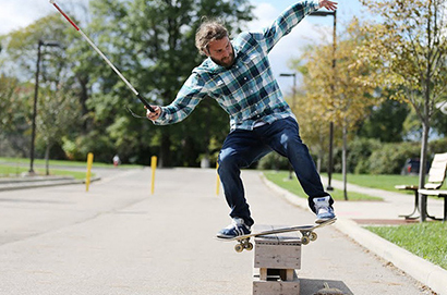 盲人滑手 Dan Mancina