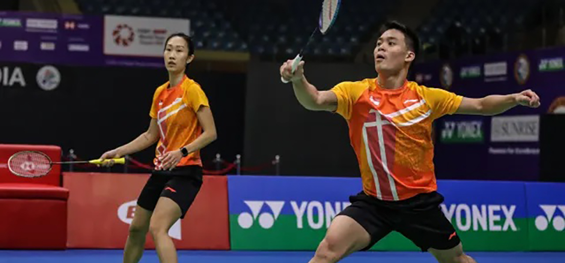 羽毛球冠軍夫妻許永凱/陳薇涵