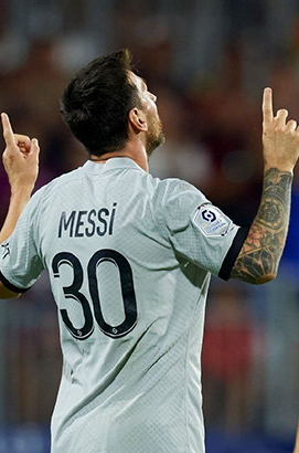 梅西歷史第三射手