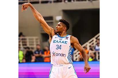 字母哥得分創下希臘國家隊生涯新高