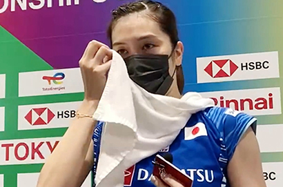 最美羽毛球女神淚灑世錦賽