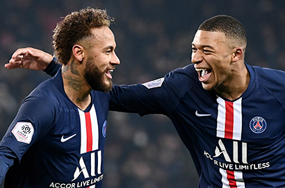 內馬爾與姆巴佩