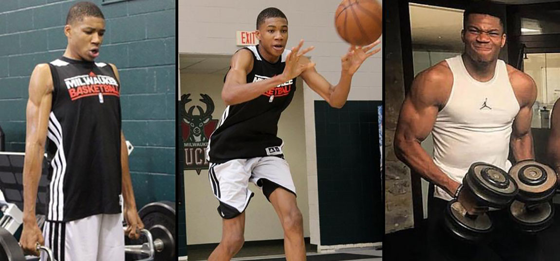 字母哥最新賽場特寫照