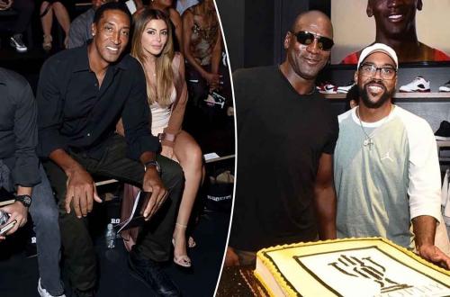 喬丹兒子約會皮蓬前妻 