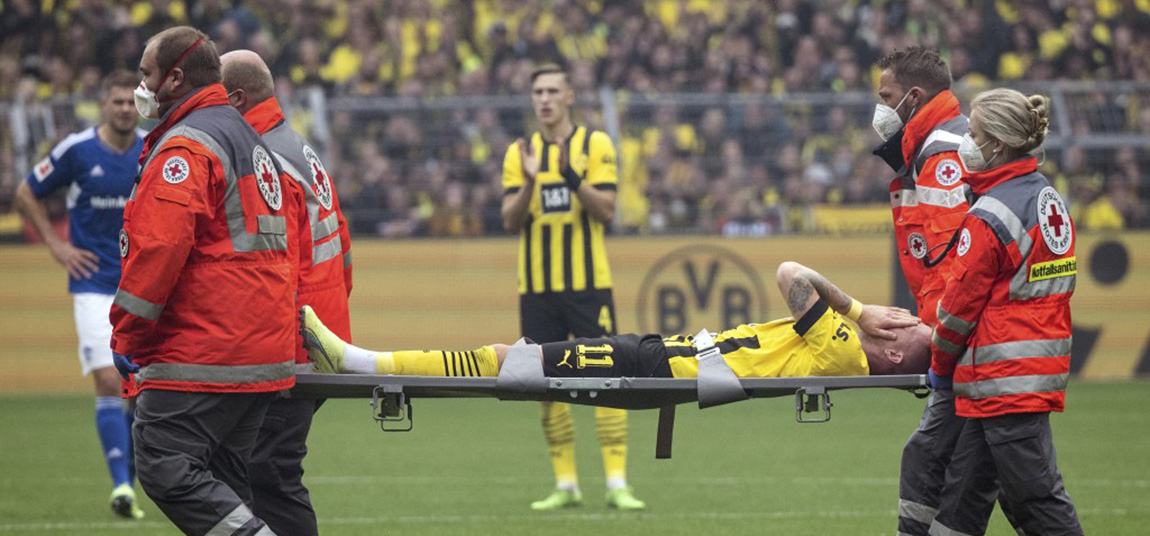 馬可·羅伊斯腳踝韌帶受傷缺席3周