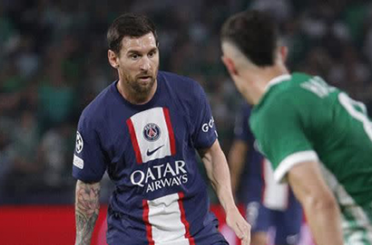 梅西盼刷新兩大紀錄