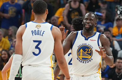 勇士隊內訌格林拳擊普爾