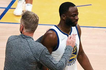 勇士隊內訌格林拳擊普爾