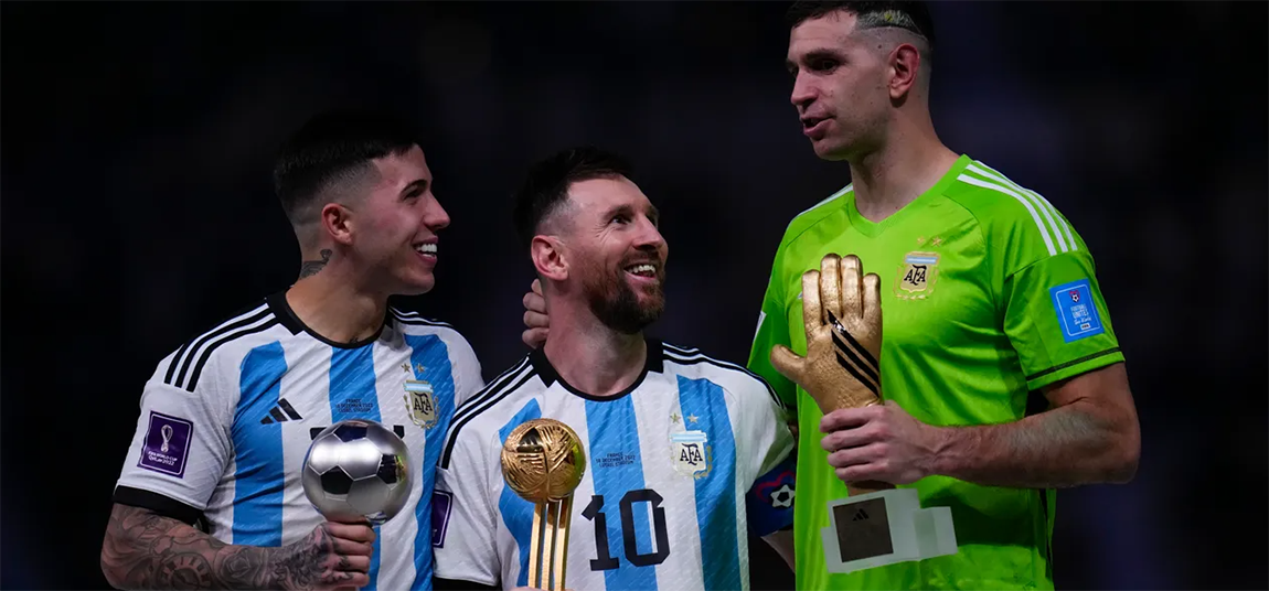 阿根廷隊狂攬三獎