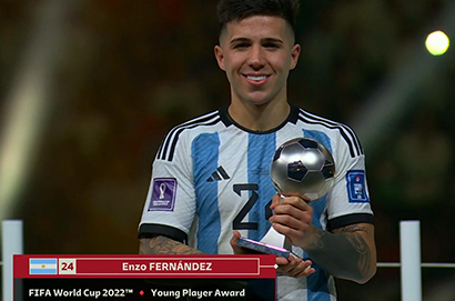 最佳新秀獎 - 恩佐-費爾南德斯