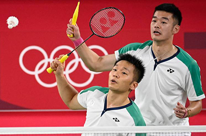亞運男雙羽球