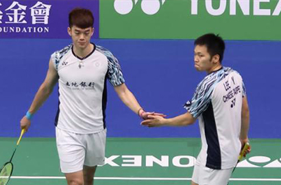 亞運男雙羽球