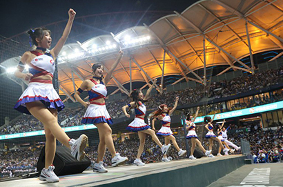 中職啦啦隊女孩