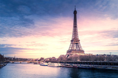 融入法國知名地標象徵