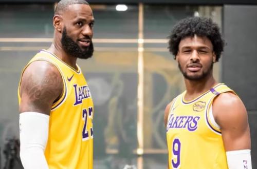 詹姆斯父子聯袂登場