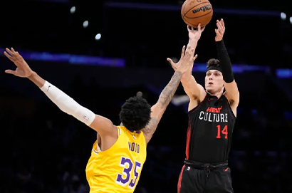 湖人慘敗熱火41分