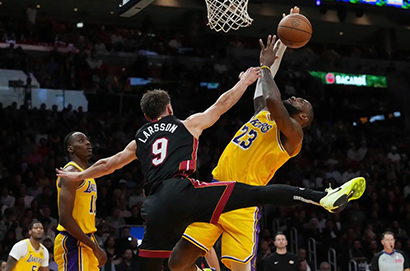 湖人慘敗熱火41分